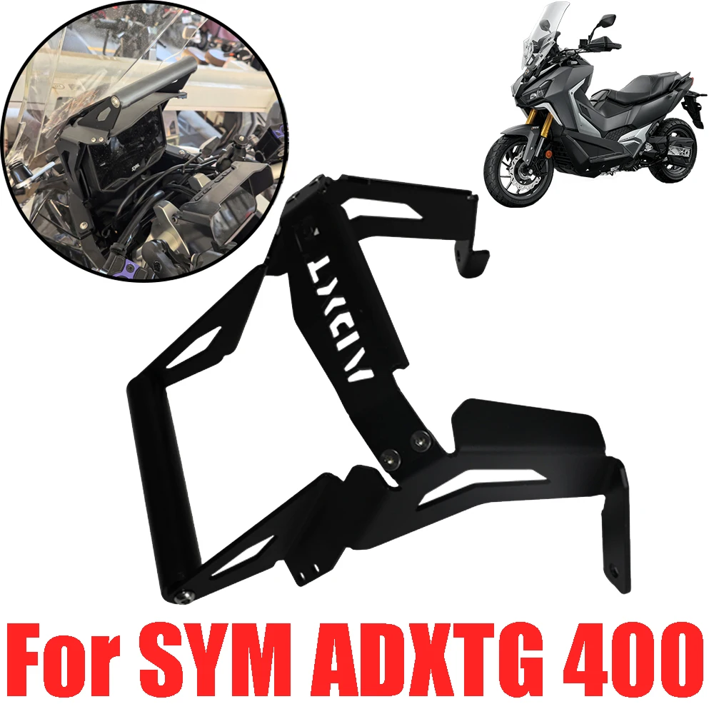 ل SYM ADXTG 400 ADX TG 400 ADXTG400 ADX TG400 دراجة نارية الملحقات حامل هاتف المحمول حامل لتحديد المواقع والملاحة قوس الدعم #1