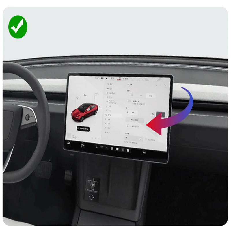 Staffa di visualizzazione della rotazione dello schermo per Tesla Model 3 2024 Highland girevole Mount Tilt Model 3 Monitor Switch 2024 accessori