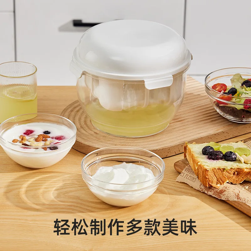 Round large-capacity whey separator and filter for homemade yogurt vegetable and fruit strainer