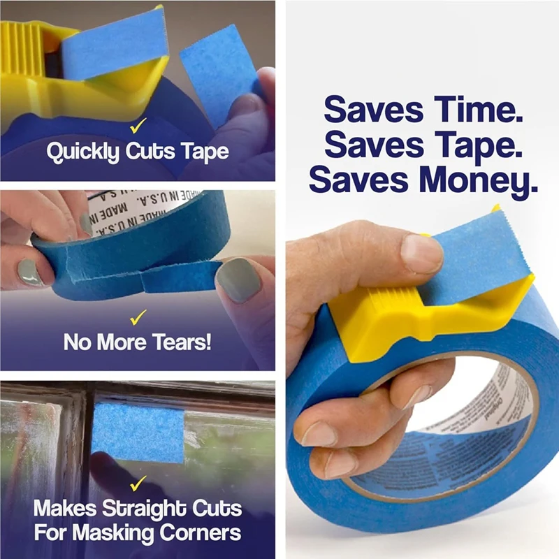 AC88-Roller Tape Cutter Sealing Tape Holder Manual Packing Plastic Sealing Packer Tape Dispenser Packaging Parcel Width Tool