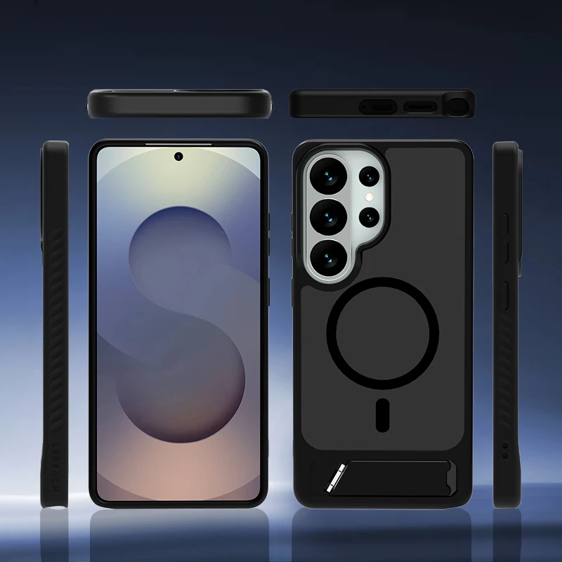 Für Samsung Galaxy S26 Ultra Hülle mit Ständer Magnetische Hülle PC+TPU Linsenschutz für Samsung Galaxy S26 S26+ – Detail 9