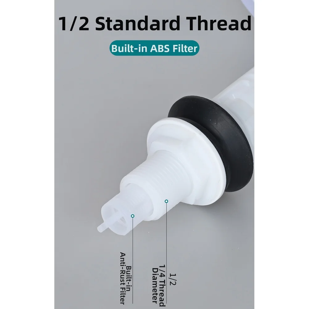 For Standard 1 2 Inch Thread Quiet Refill Valve Toilet Fill Valve For Quiet Toilet Operation Adjustable Height Design