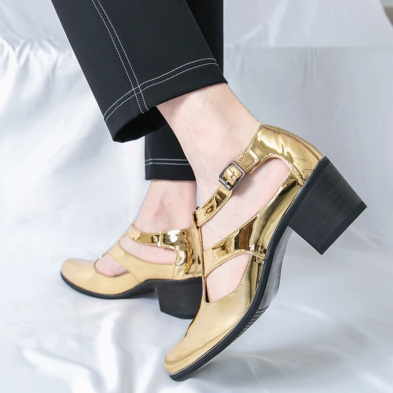 Nuovi sandali estivi Scarpe in pelle da uomo comode, leggere, personalizzate, belle, alla moda, popolari, One Step