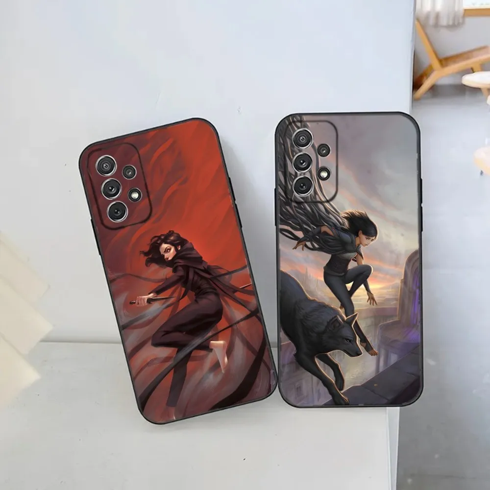 Mistborn Trilogy Vin Phone Case For Samsung S25,S24 Ultra,S20,S30 plus,S22 plus,S23,S30 ultra 5G Silicone Cover