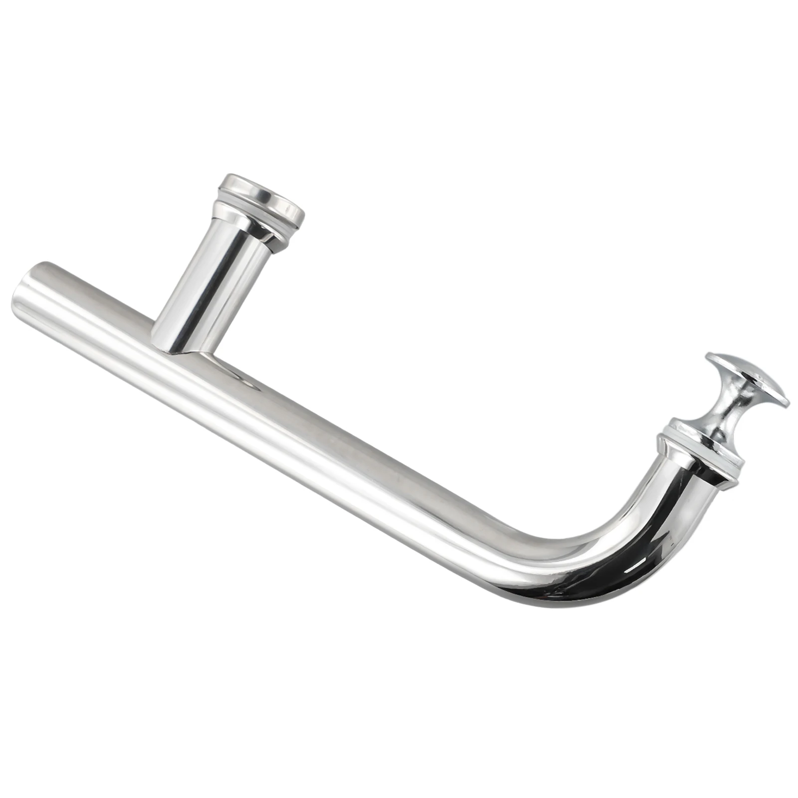 145mm Hole to Hole Shower Door Handle Stainless Steel with Chrome Finish Enhance the Look of Your Shower Enclosure