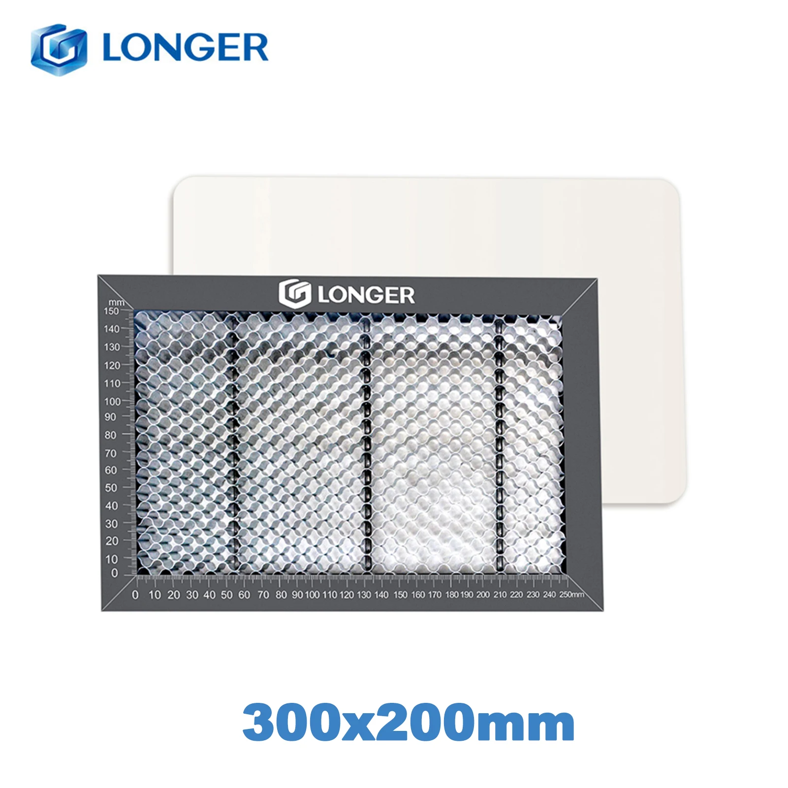 LANGER Lasergraveerder Honingraatpaneel 440*440*22mm Werktafel Volledig metalen stalen paneelbordplatform voor lasergraveerder Engravi