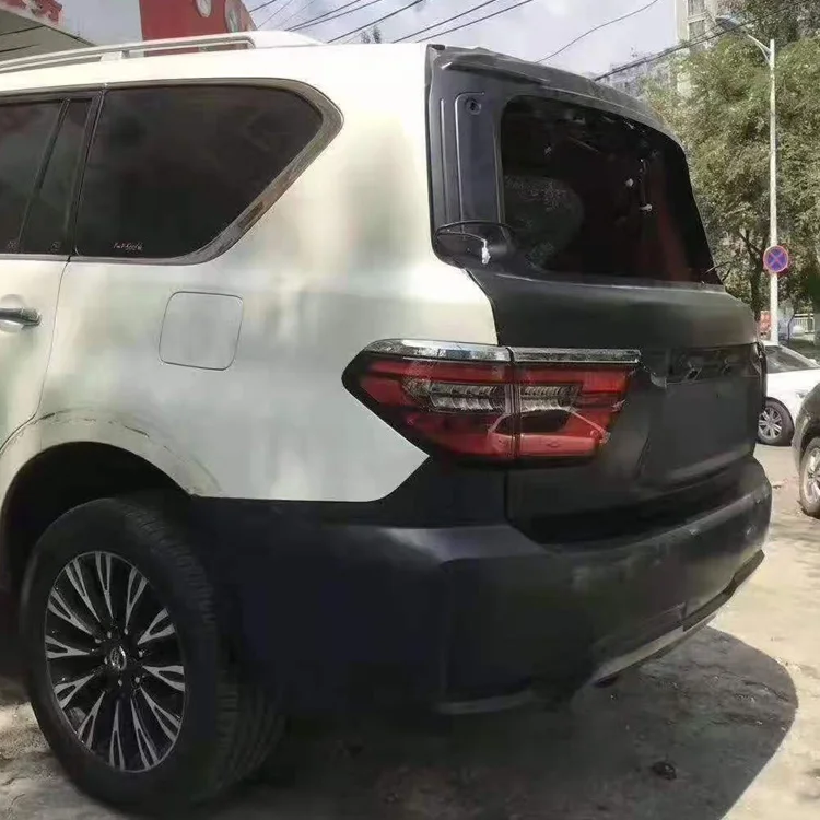 قطع غيار السيارات 2022 البلاتين ترقية عدة RSS نمط طقم الجسم تحويل الوفير الجبهة مصبغة طقم الجسم Y62 #5