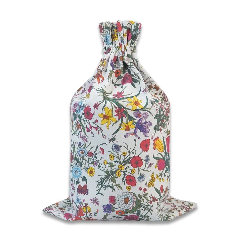 Floral Cloth Floral Fabric Kosher Wedding Hallot Bag Custom Fabric Custom Embroidery Custom Size