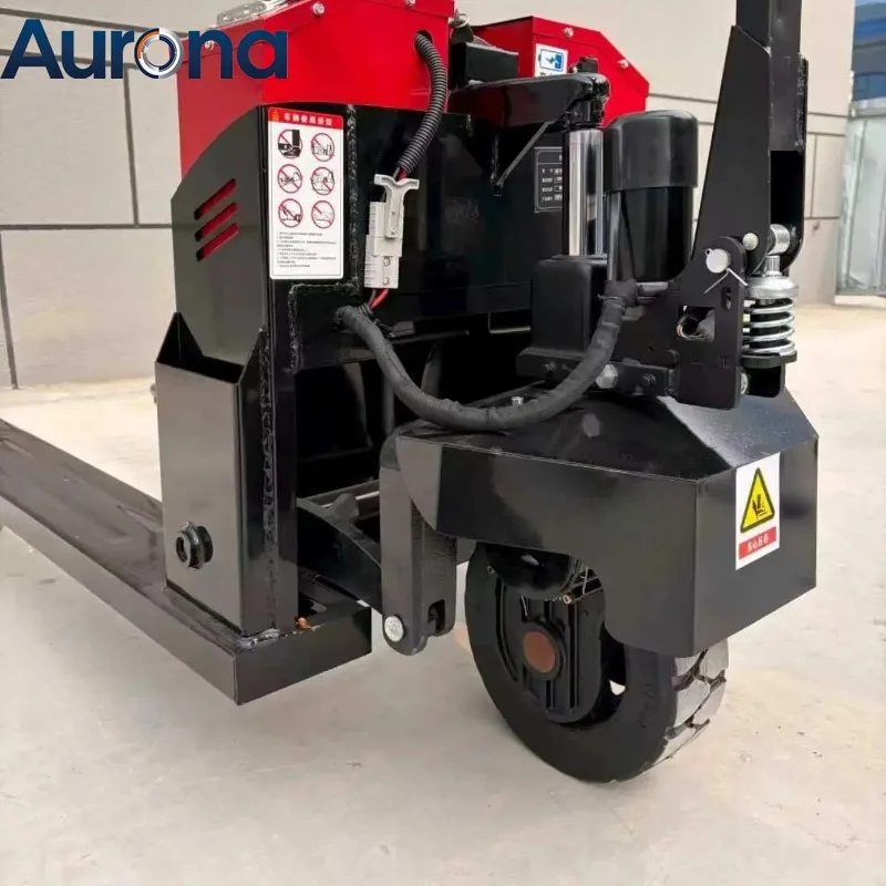 【Industrial】Portable Pallet Truck, 2-3 Ton Lead-acid Battery Pallet Truck, Pallet Handling, Off-road All-electric