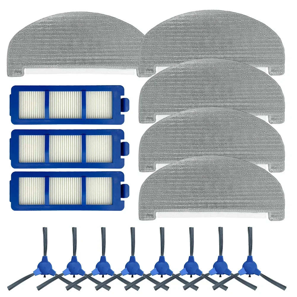 

Side Brush Mop Cloth Filters Set For Clean G40 Hybrid+ Vacuum Cleaner Replacement Home Appliance Spare Parts Accessories