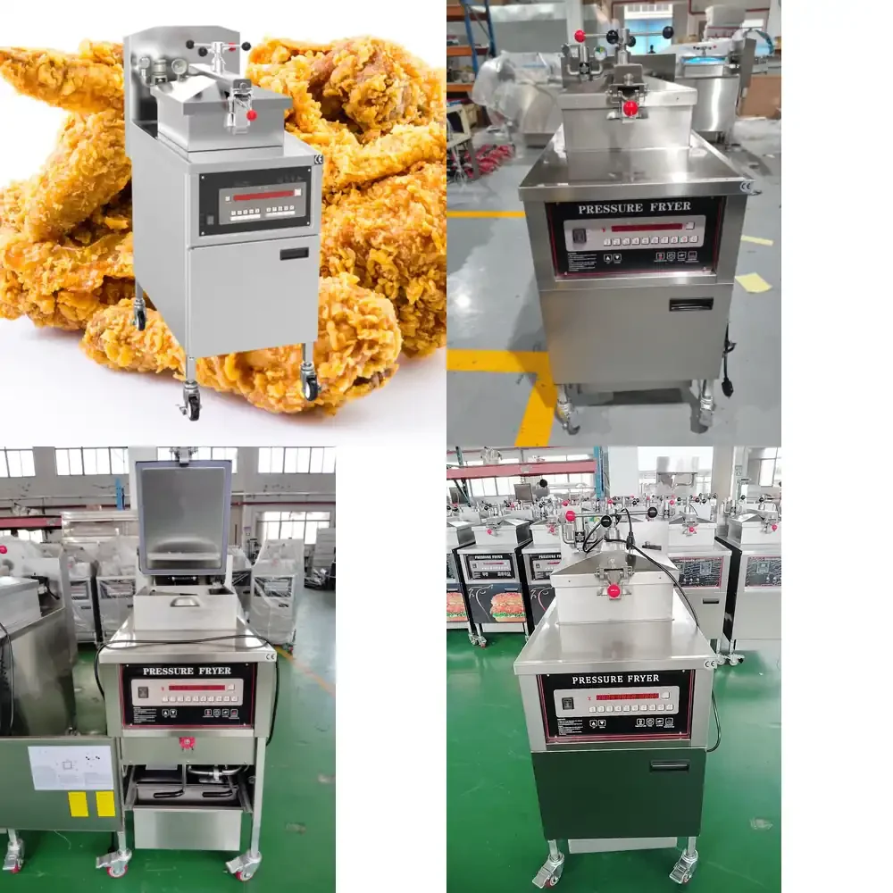 

Commercial Deep Electric High Quality CE ISO Henny Penny Broaster Pressure Fryer Chicken Fryer for Sale