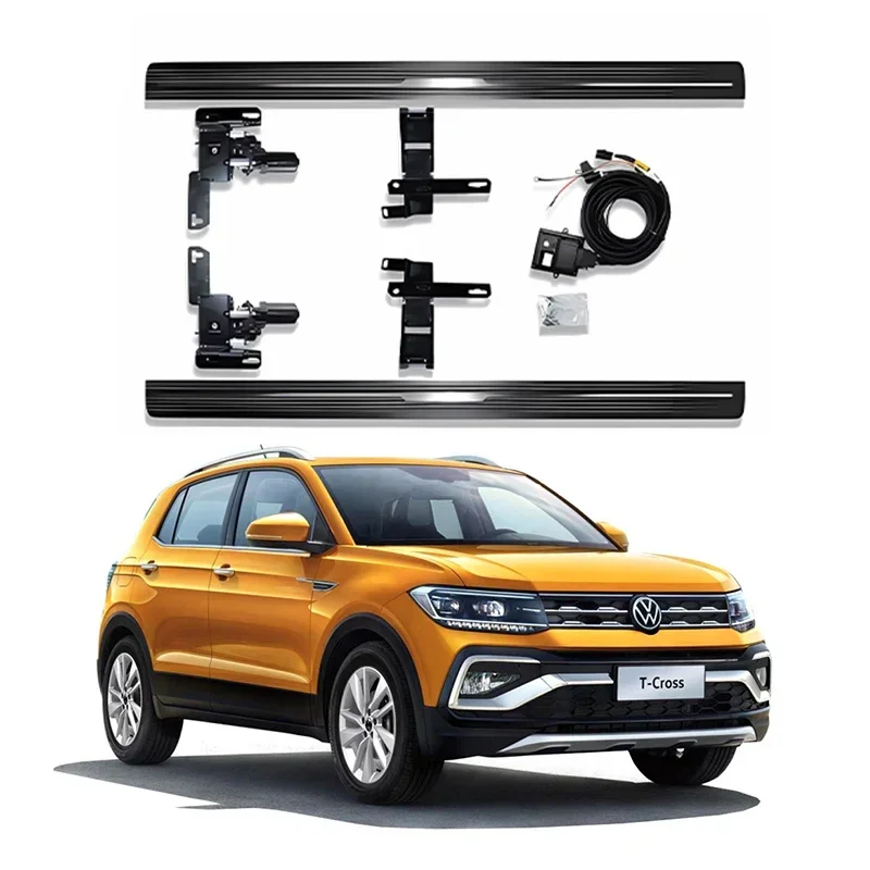 

4x4 Automatic Retractable Car Side Step Bars Durable Electric Running Board Hotsale SUV Auto Accessories For VW T-Cross 2023