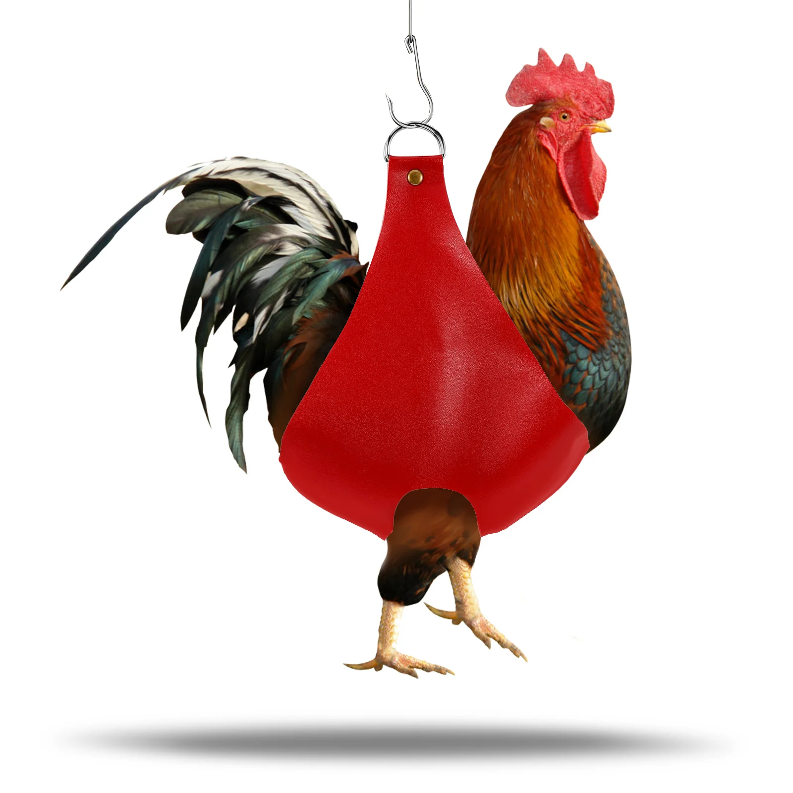 

Chicken Weight Portable Pet Weighing Sling For Cats Rabbits Poultry Carrier Handle Pu Material Chicken Holder Transport