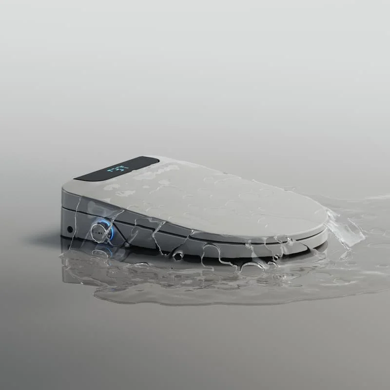 Assento Sanitário Inteligente Automático com Bidê Integrado, Formato Quadrado e Material Plástico - Oferta Competitiva