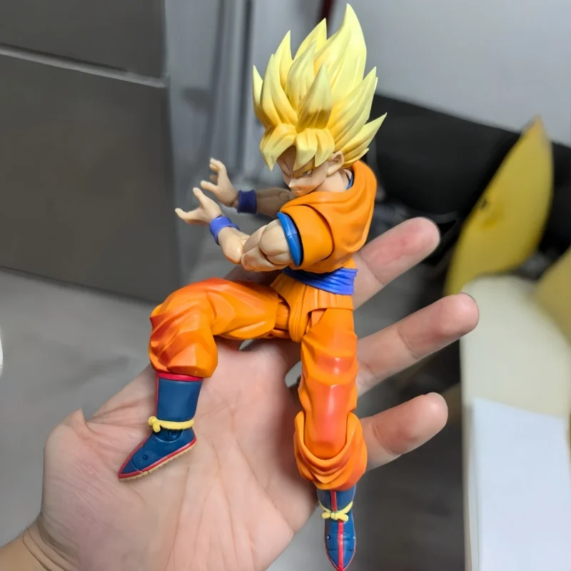 

In Stock Bandai Original Box S.H.Figuarts Super Saiyan Son Goku The Game Begin Vegeta Shf Action Figure Model Collectible Toy