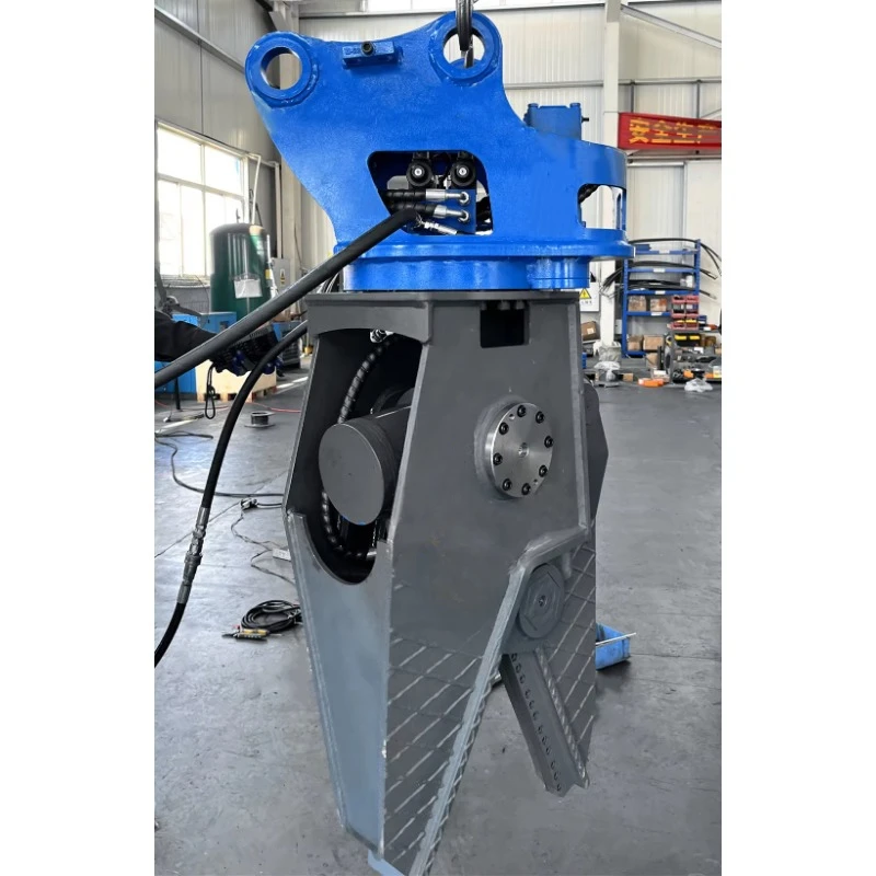 Excavator Used Hydraulic Scrap Metal Shears Rotating Hydraulic Shear for Scrap Steel Cutting