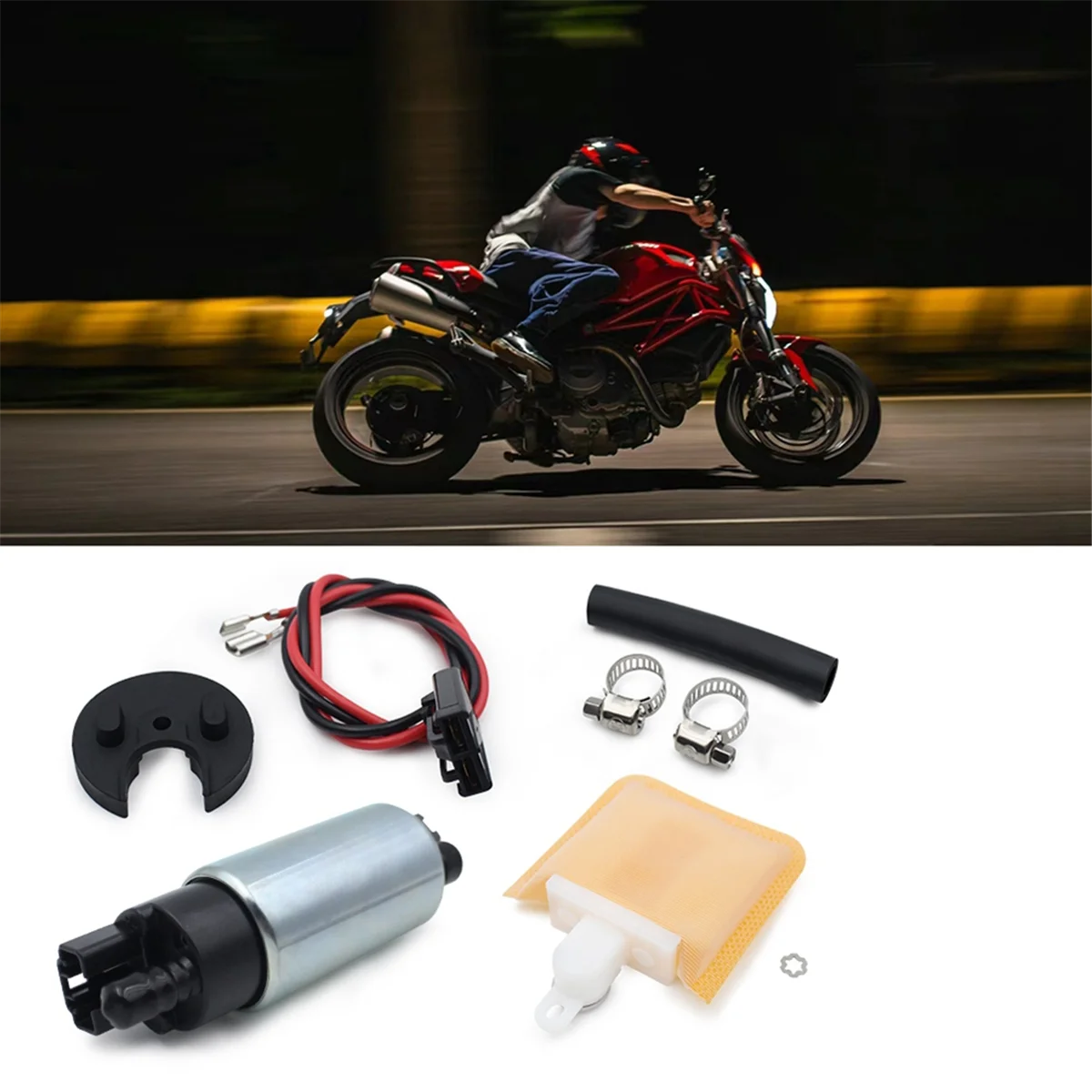 Эффективный комплект топливного насоса мотоцикла в сборе для аксессуаров для мотоциклов Ducati