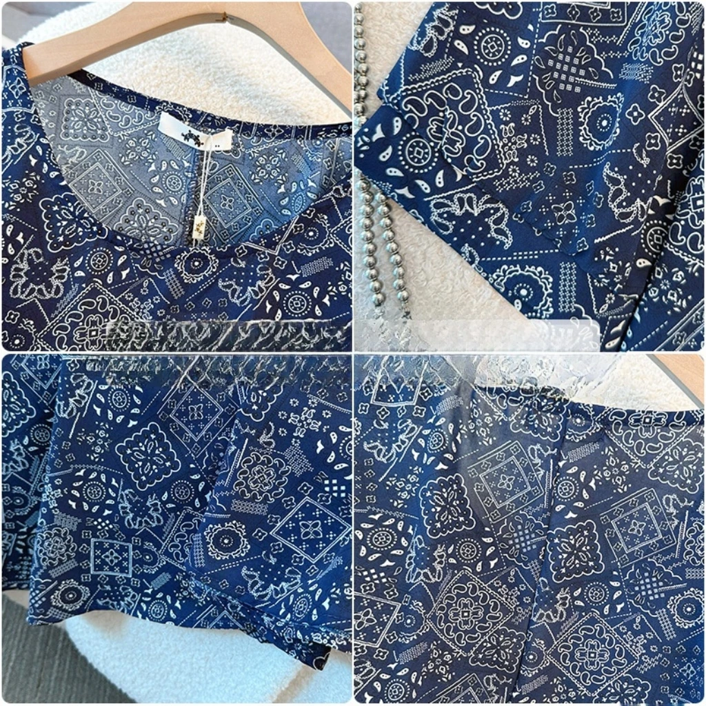 Платье макси с цветочным принтом, юбка трапециевидной формы с высокой талией для женщин больших размеров, модная винтажная стильная летняя Новое поступление, одежда