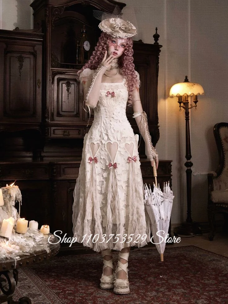 Custom Lace Long Prom Dresses Bow Tie Strapless Dresses Special Occasion Dresses Cosplay CostumesEveryday Wear School Prom Attie