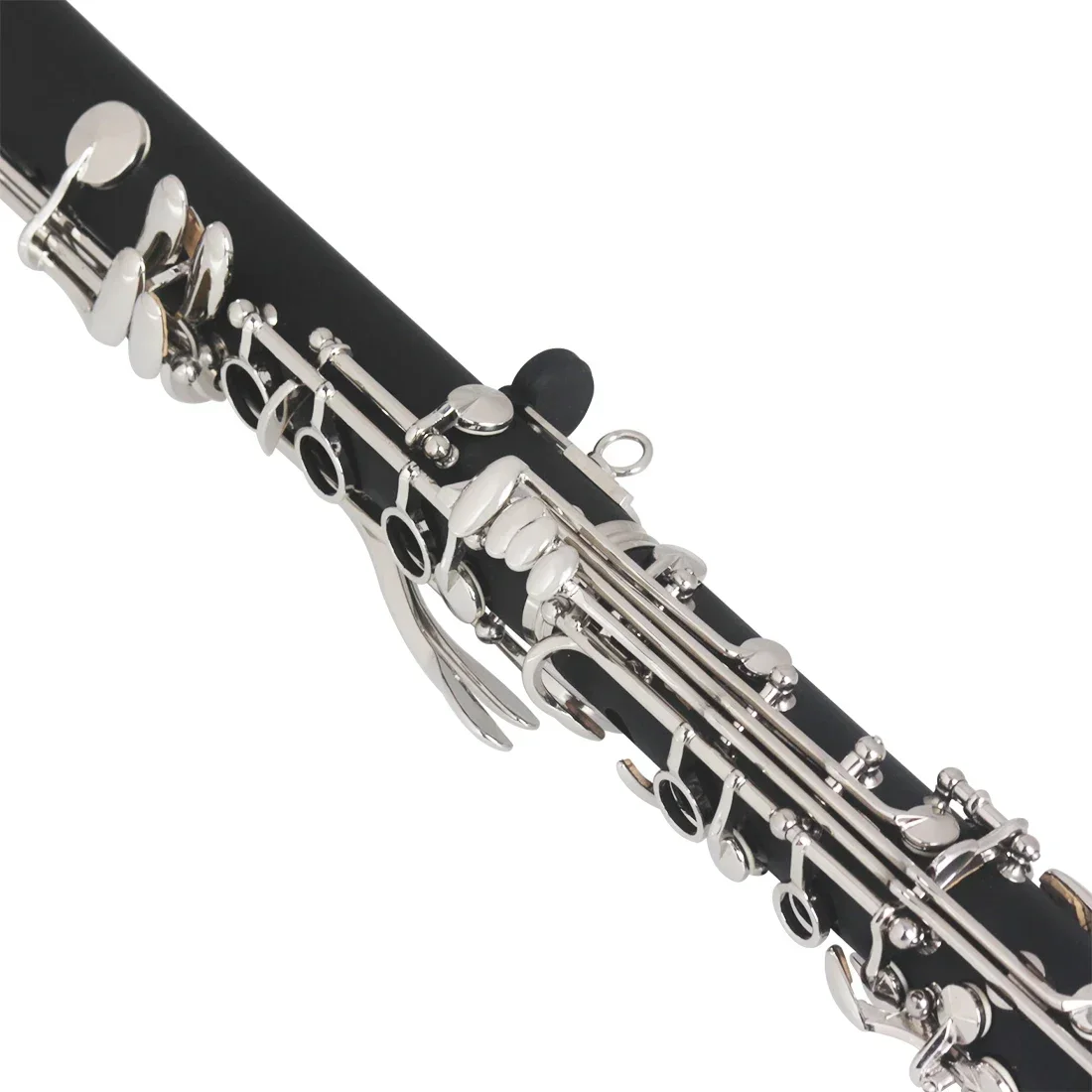 M MBAT Clarinet Bb Clarinet 17 Keys 6 Rings Blackwinds Professional Clarinet Woodwind Musical Instruments With Accessories Bag