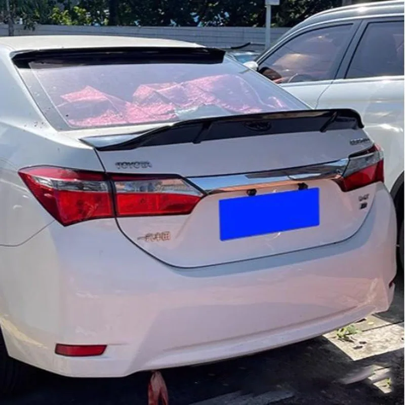 

14-18 Corolla Levin Spoiler Corolla Modification Blade Sport Dual Engine Hybrid ABS Paint R Version