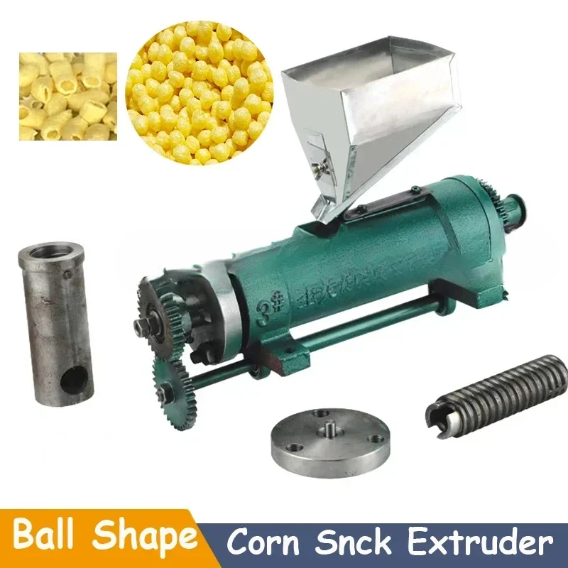 Hot sales New Arrival Ball Shape Corn Snack Extruder Machine Rice Corn Cheese Ball Snack Puffed Machine Without Motor Frame