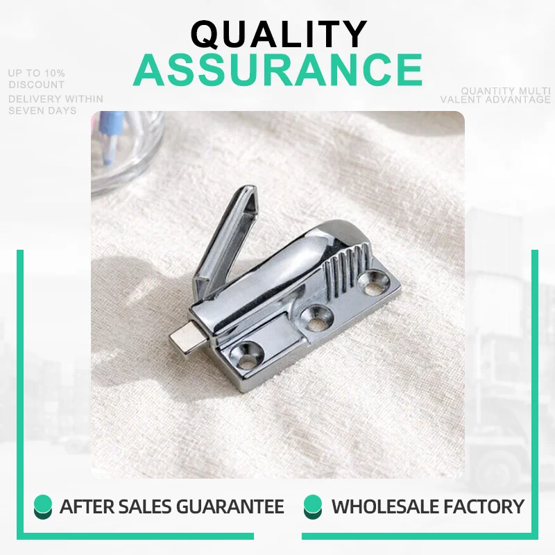 3pcs Zinc Alloy Spring Telescopic Pressing Pin Anti-Theft Lock Suitable For Container Cabinets And Home Building Materials