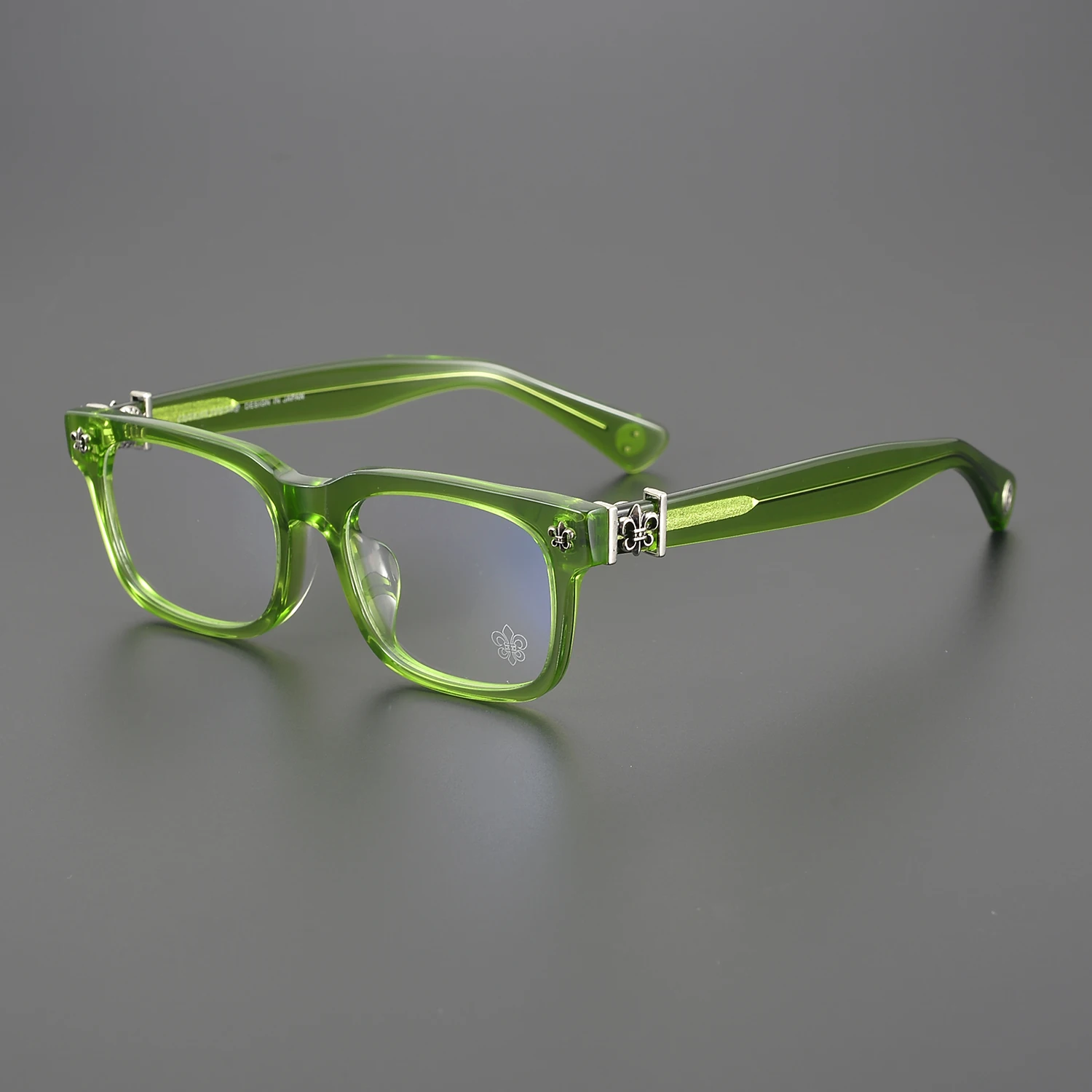 Fashion Classic Men Myopia Glasses Frame Women's Acetate Brand Designer Retro Green Personality Aesthetic Prescription Glasses