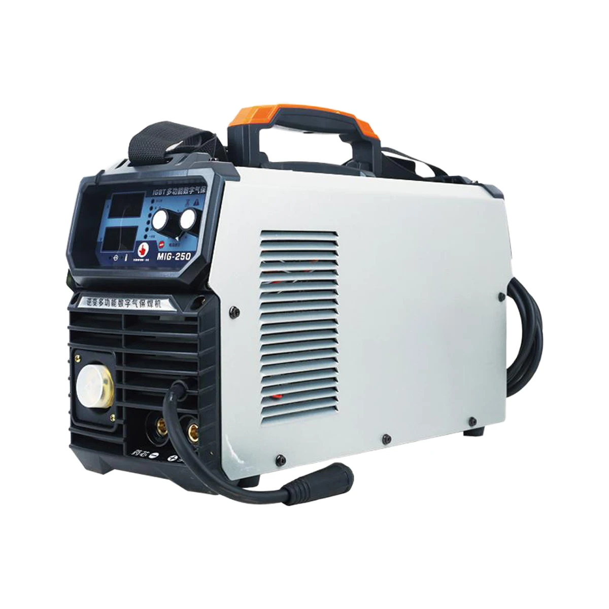 MIG250 4-in-1 Multi-Process Welder Solid & Flux Cored Wire MMA Stick Lift TIG Welding Machine for Stainless Steel Carbon Steel