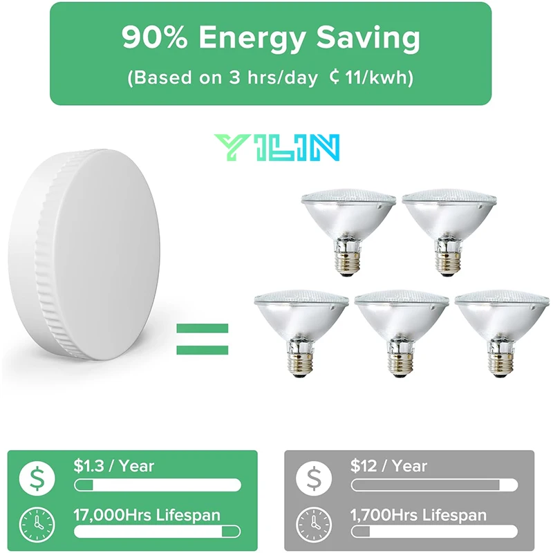 GX53 الذكية LED لمبة RGBCW 12 واط خزانة الأضواء لمبة واي فاي تويا APP التحكم ذكي LED النازل إضاءة الخزانة AC220V #4