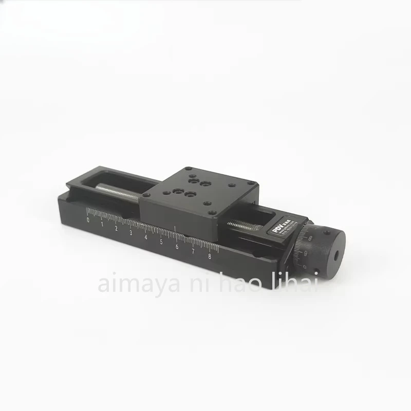 Manual translation table, sliding table, dovetail groove adjustment platform for micro-drum operation PT48-75G PT76-150G