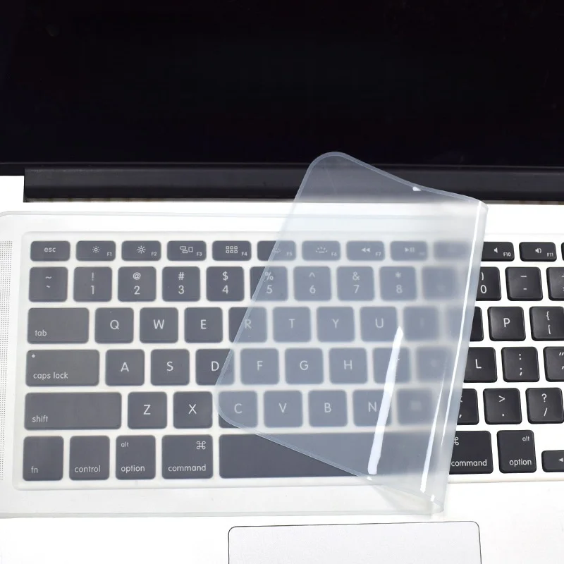 2pcs universal Laptop Keyboard Protective Film Dustproof and Waterproof Ultra-Thin Office Computer Accessories Random Color