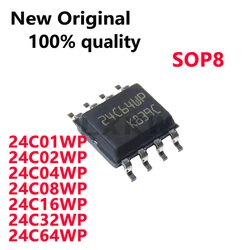 10/PCS New 24C01WP 24C02WP 24C04WP 24C08WP 24C16WP 24C32WP 24C64WP M24C01 M24C02 M24C04 M24C08 M24C16 M24C32 M24C64 -WMN6TP