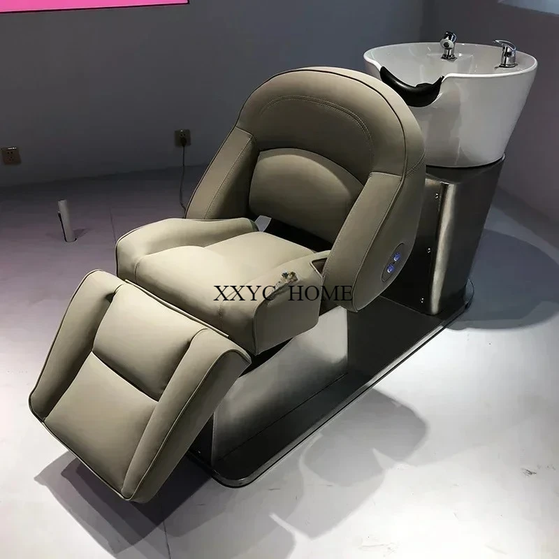 

Scalp Care Shampoo Chair Electric Lifting Beauty Half Lying Lying Completely Type Flushing Bed