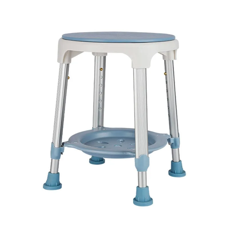 

360 ° rotatable, adjustable elderly bathroom bath chair non-slip