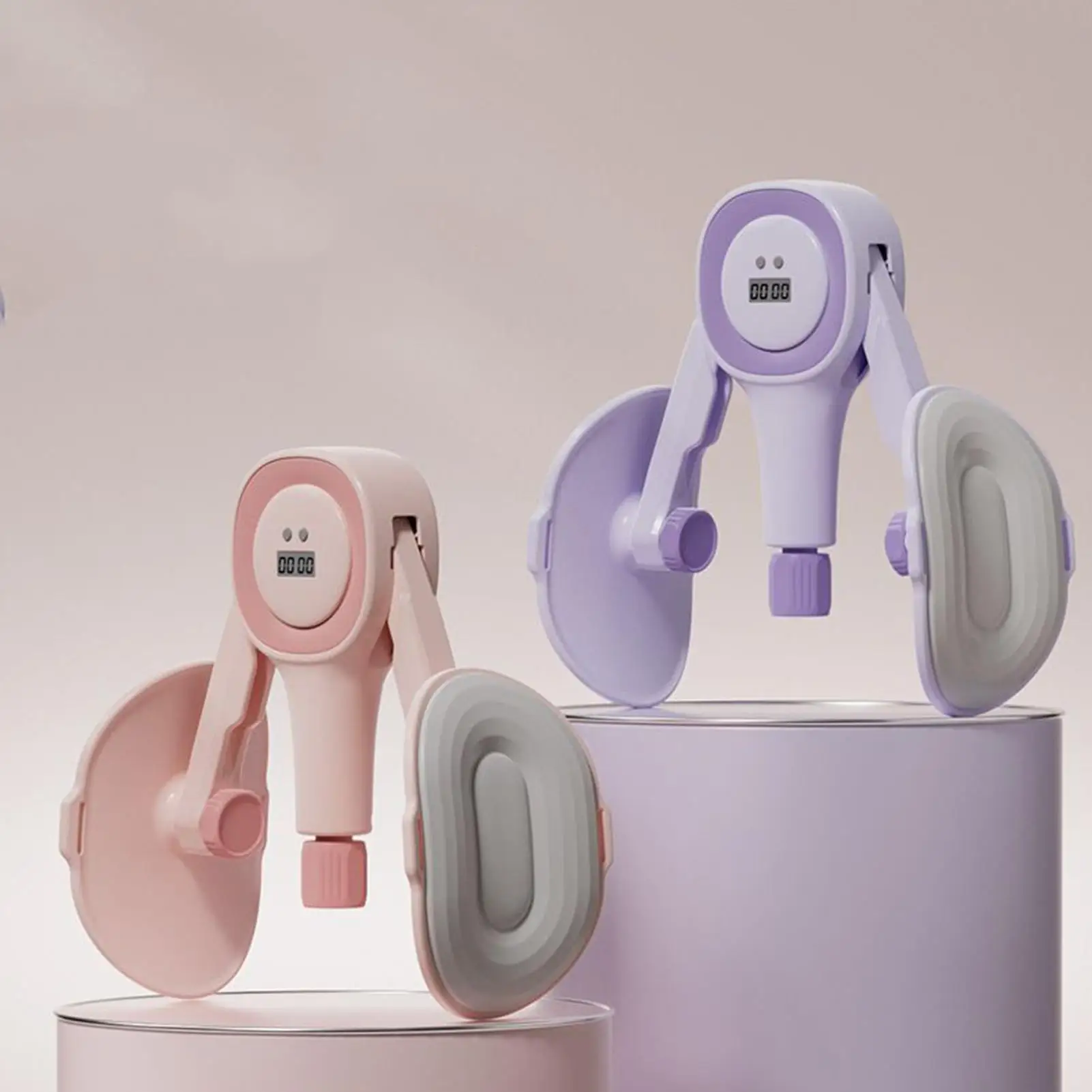 

Pelvic Floor Muscle Trainer Electric Portable Thigh Exerciser Machine for Postpartum Recovery Butt Hip Leg Training Toning