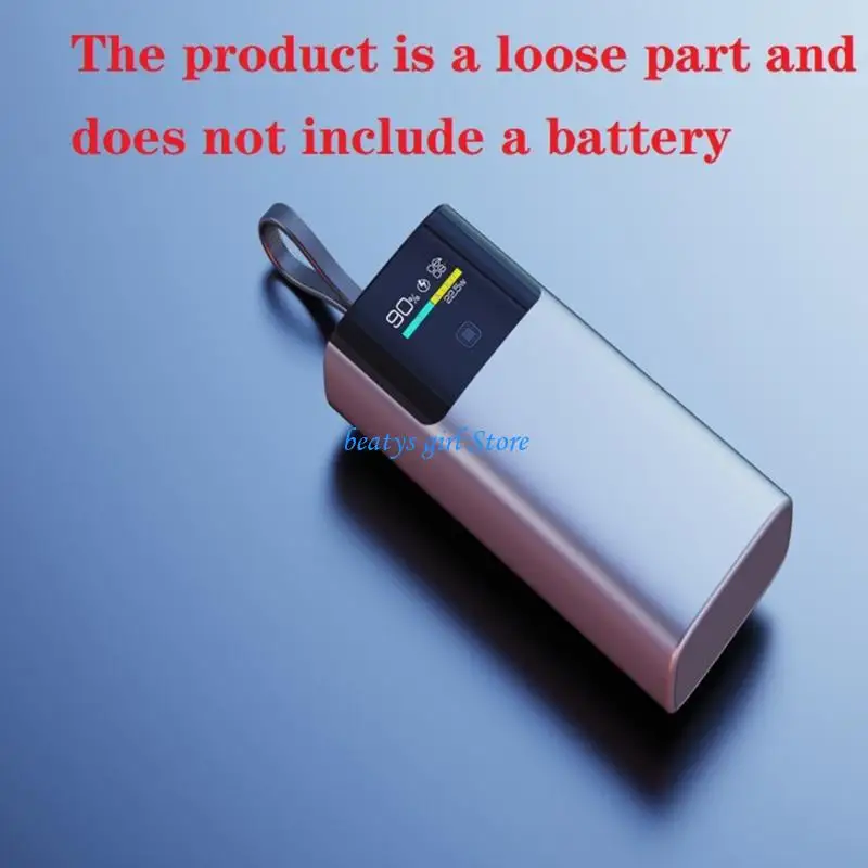 

C7AB PD20W Bidirectional Power Battery Charging Enclosure Case DIY Battery Box for Electronics Repair Projects