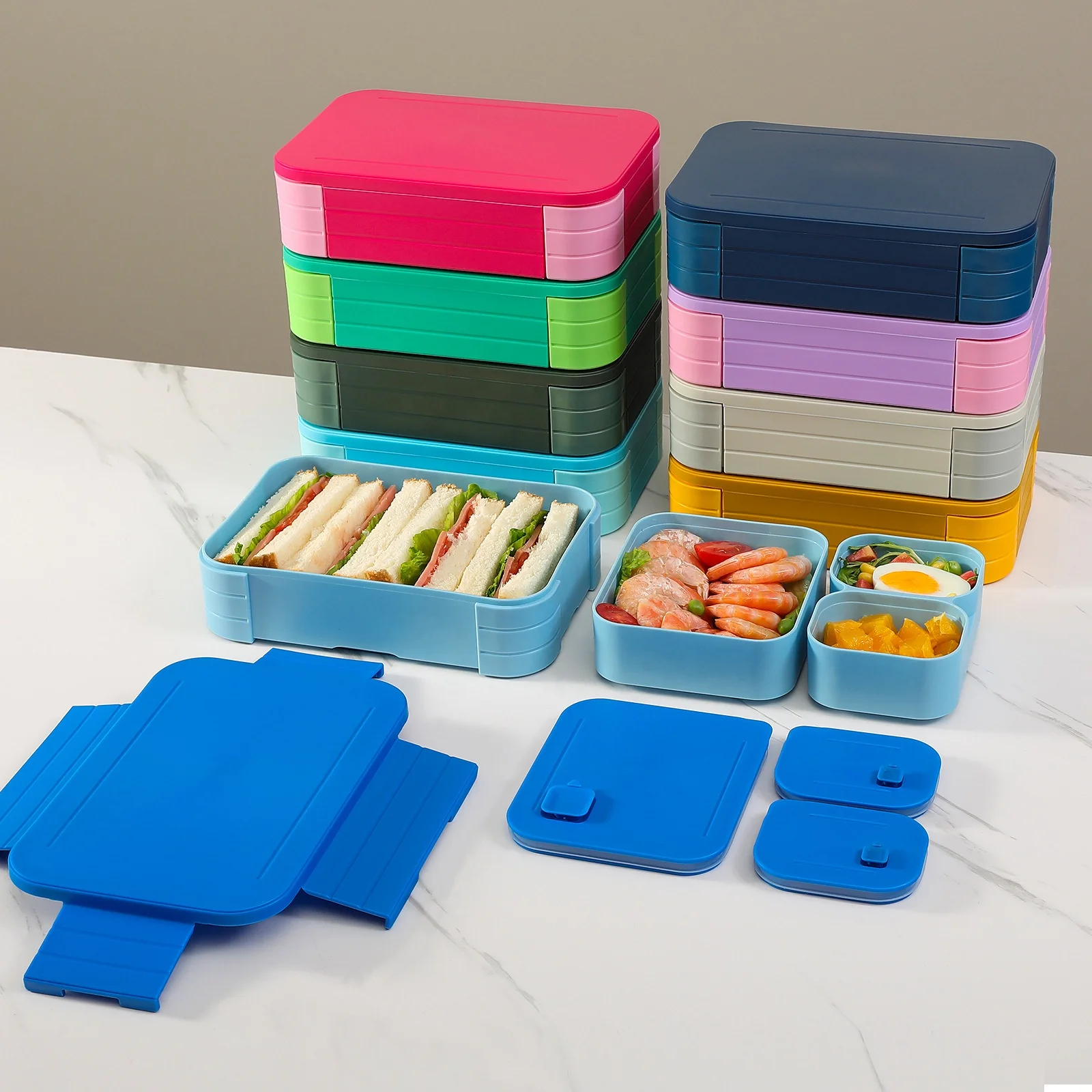 Moderne Bento Lunchbox 4-compa - Meal Prep For Office recensie en prijs