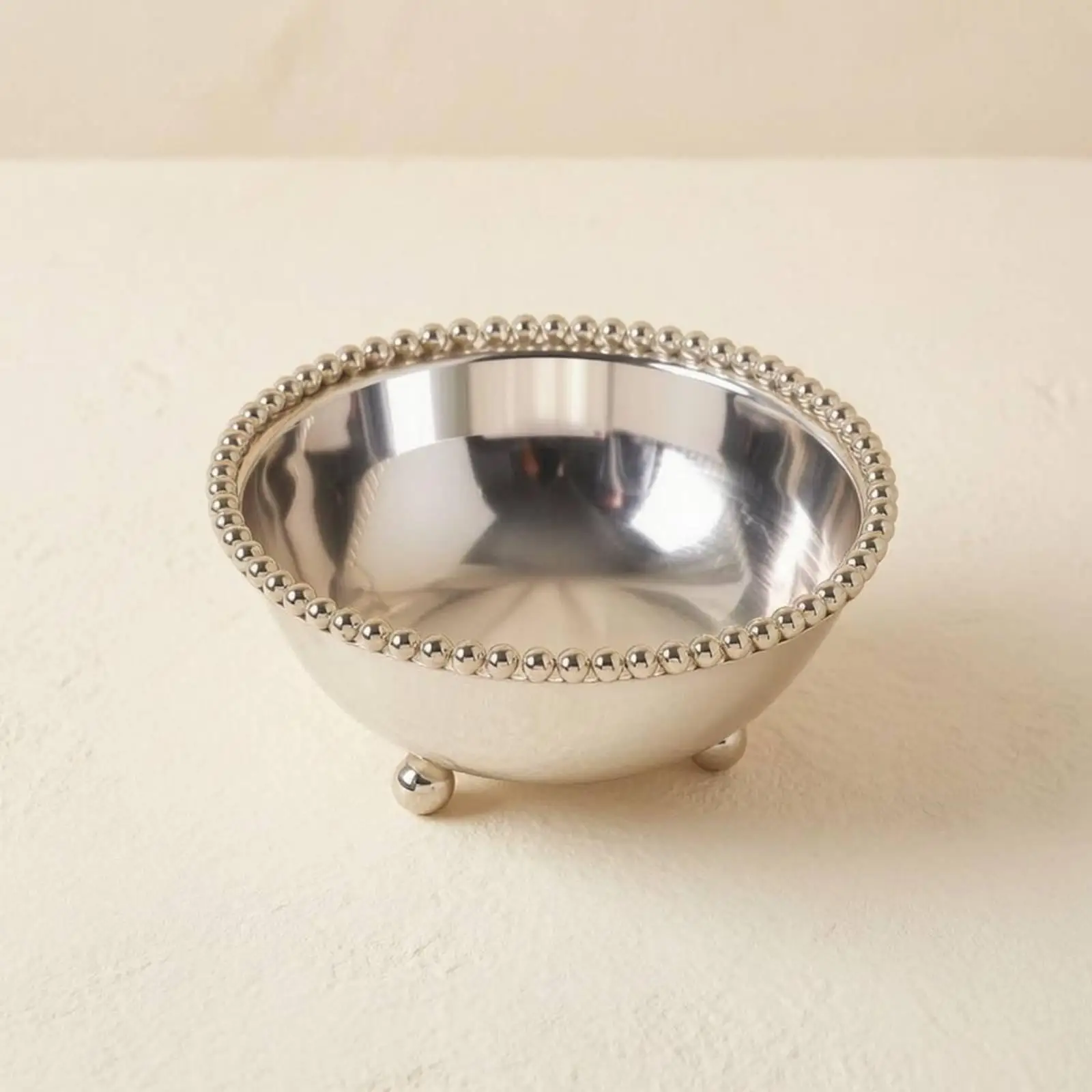 Pearl Edge Footed Cup Raised Footed Cup for Serving Desserts