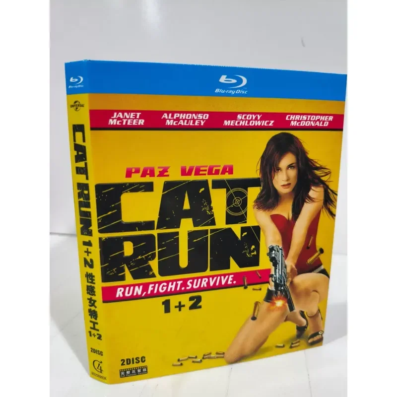 Blu-ray Movie Sexy Female Agent 1 and 2 Two Disc Package Brand New Unopened Boxed High Definition