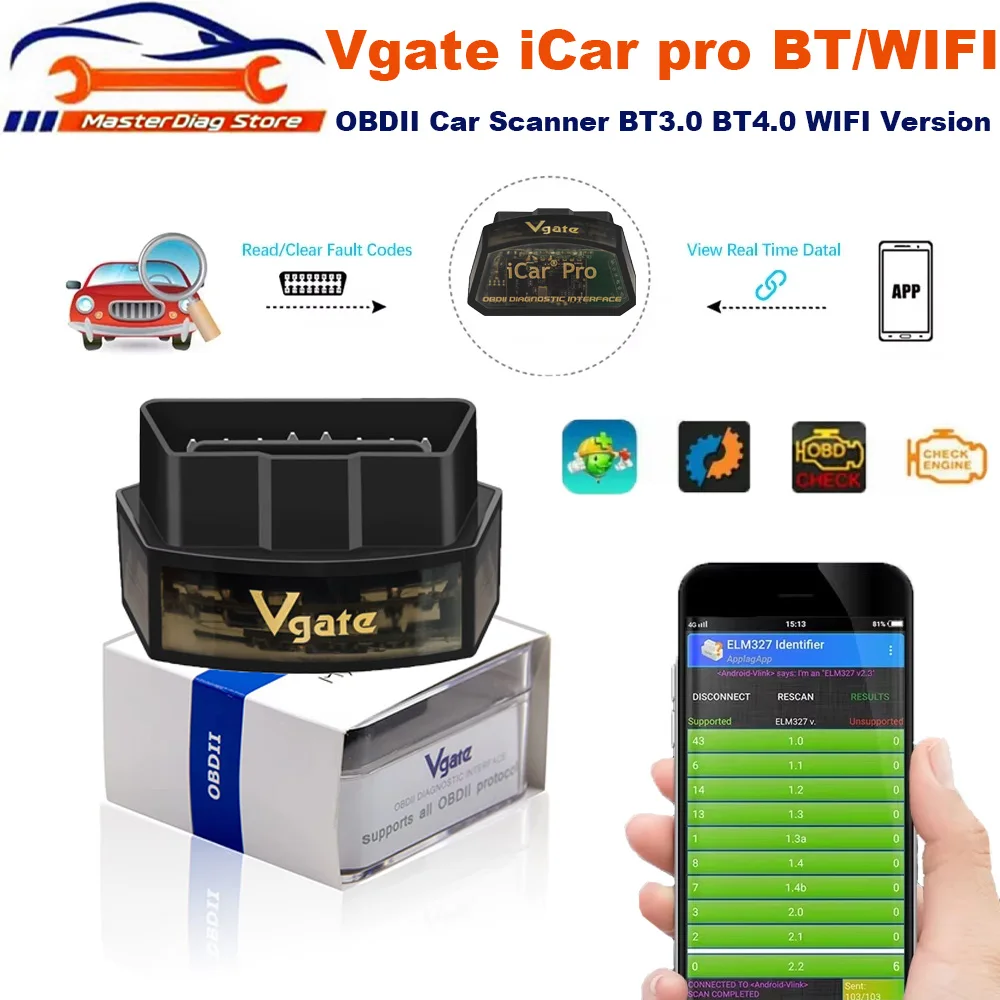 Vgate Icar Pro ELM3… - image