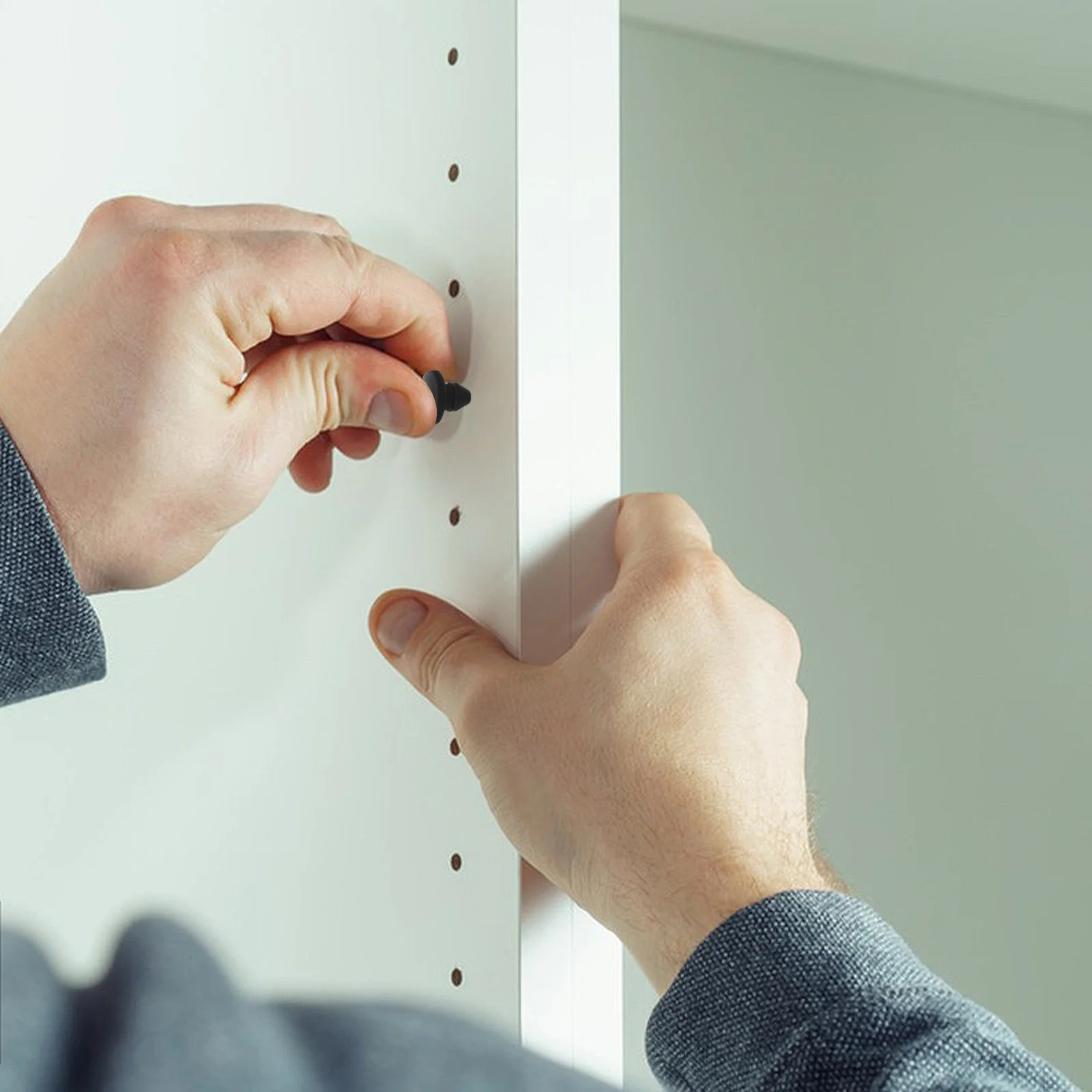 

20pcs Silicone Rubber Tapered Bung High Temperature Resistant Shock Absorption Insert For Sealing Holes Φ4.0 End Cap Stopper Pad