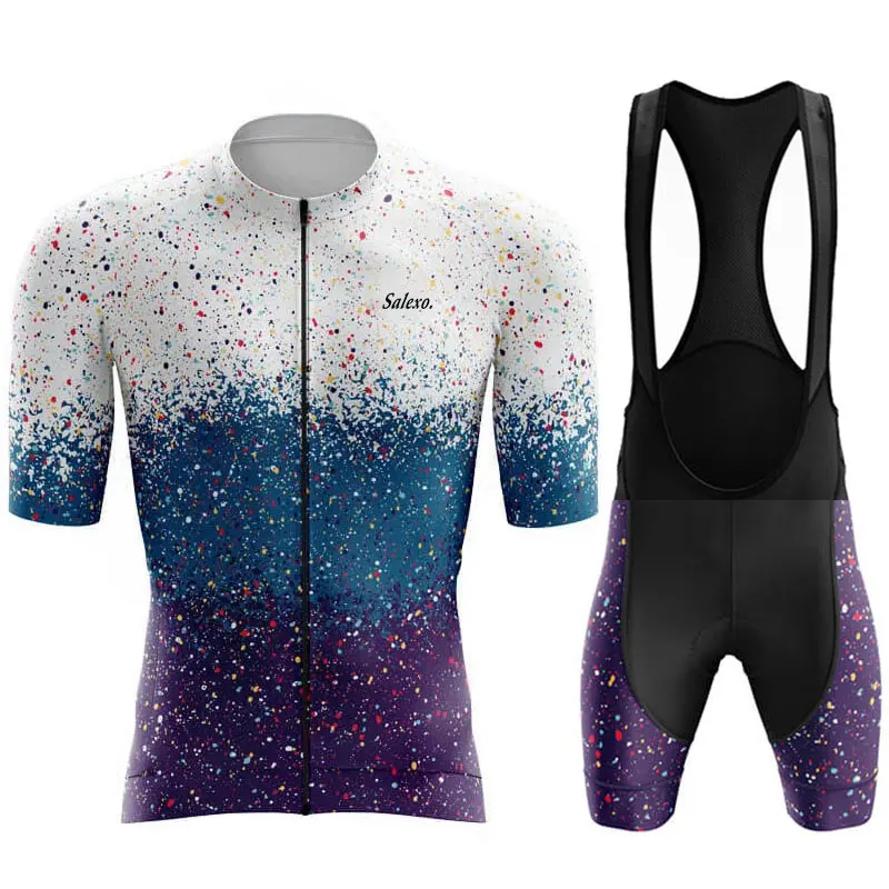 Men's Cycling Jersey Set Summer Star Point Short Sleeve Cycling Clothing Mtb Bike Uniforme Maillot Bicycle Ropa Ciclismo Hombre - Image 5