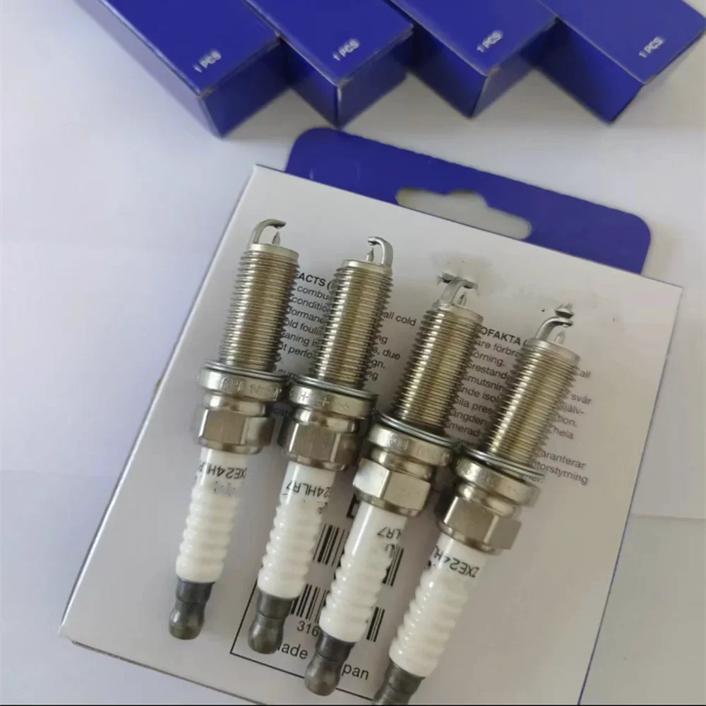 NEW Spark Plug Kit Four Pack OEM 31673604 For Volvo XC90 XC60 XC40 V90 V60 Cross Country V60 V40 S80 S60L Auto Parts