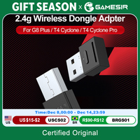 Gamesir G8 Galileo Plus G8+ T4 Cyclone and T4 Cyclone Pro 2.4g Wireless Dongle Receiver Gamepads Adpter Gaming Console Accessori