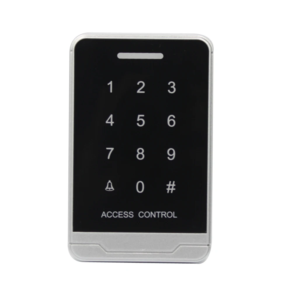 

Standalone Access Controller with 10pcs EM keychains 125Khz RFID Access Control Keypad digital touch panel Reader