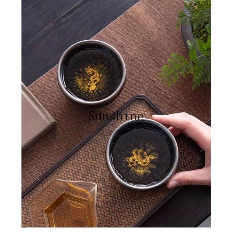 Longfeng Chengxiang Baihua cup tea set to cup tea cup gift box