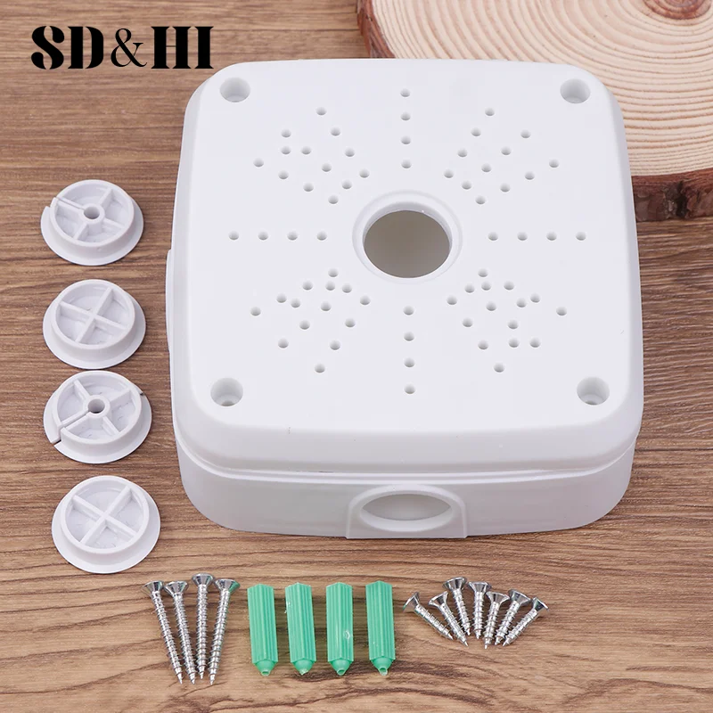 

Security Camera Base Junction Box, Cctv Surveillance Camera Universal Electrical Box, Plastic Waterproof Junction Box