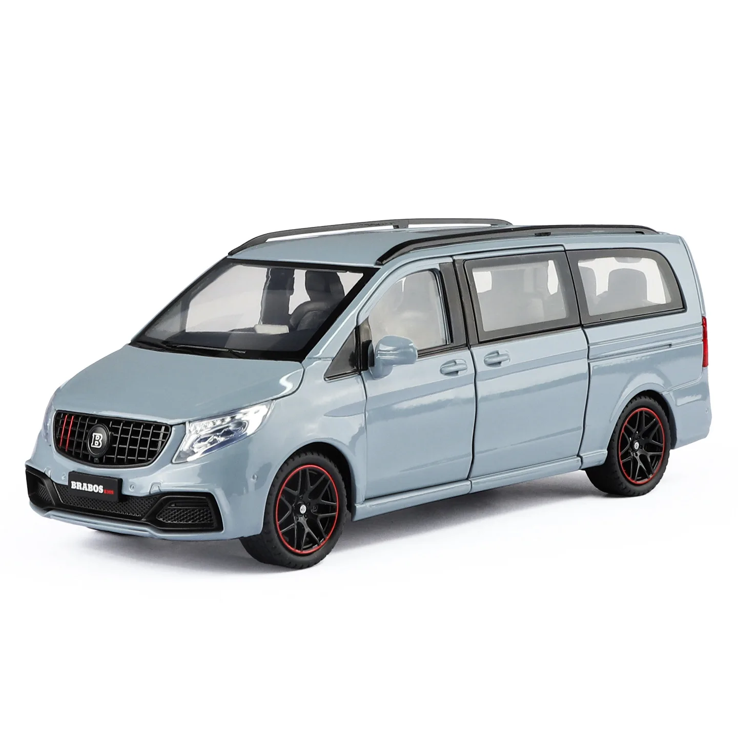 

1:24 B30S Commercial Vehicle Model Sports Version Simulation Alloy Model Toy Ornament B30S