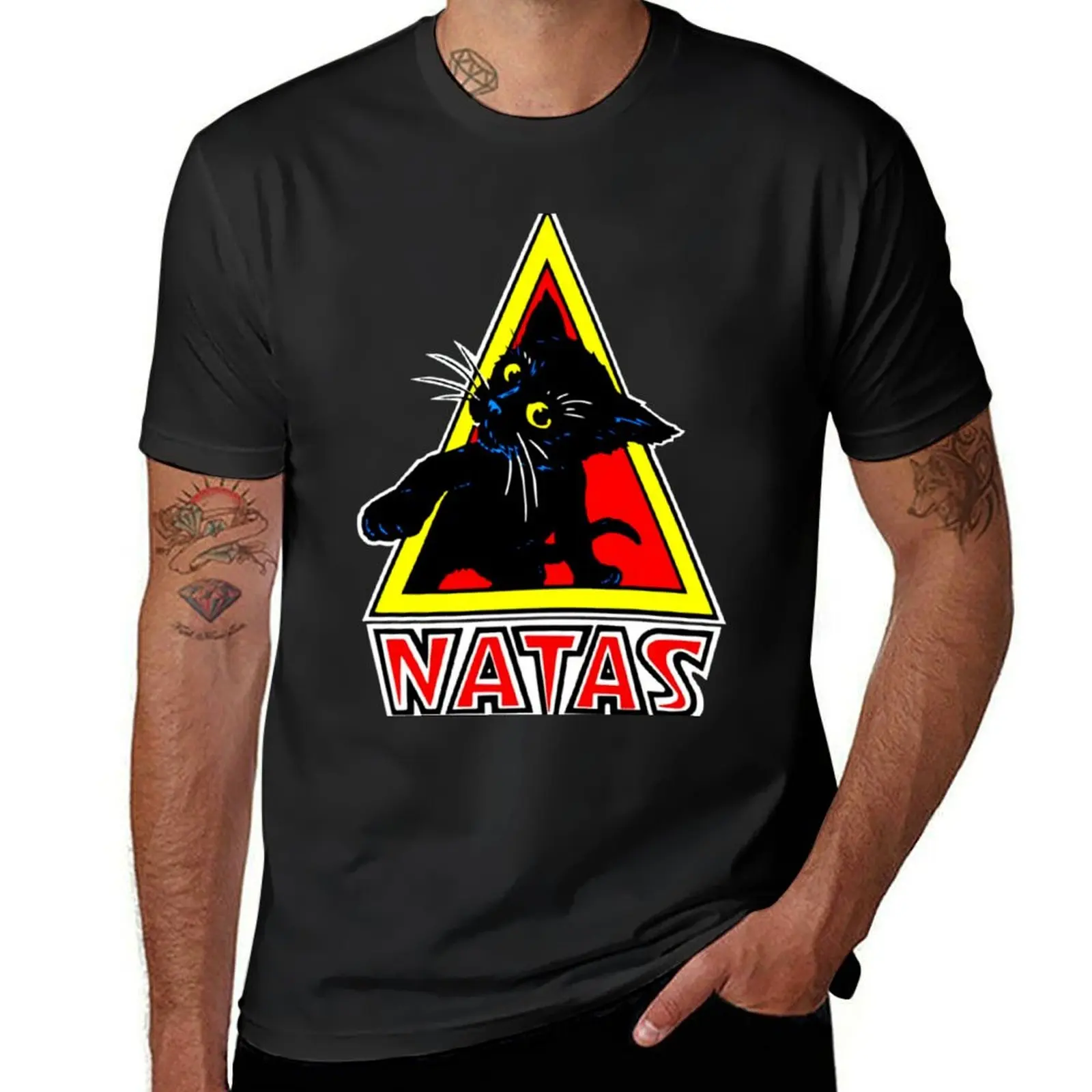 

Футболка для скейтборда Natas Kitten Old School 80-х годов на Хэллоуин, День Благодарения, Рождество